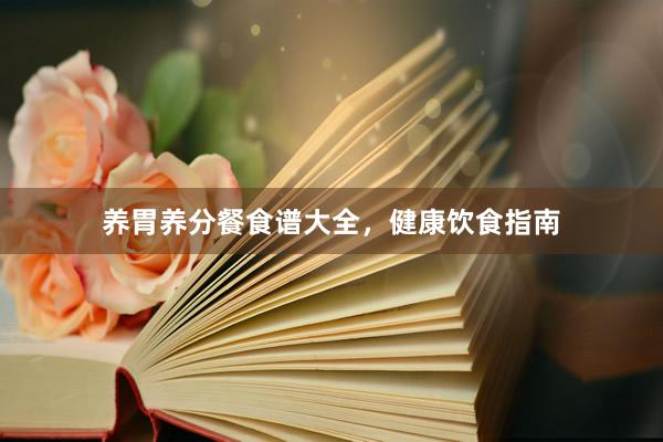养胃养分餐食谱大全，健康饮食指南